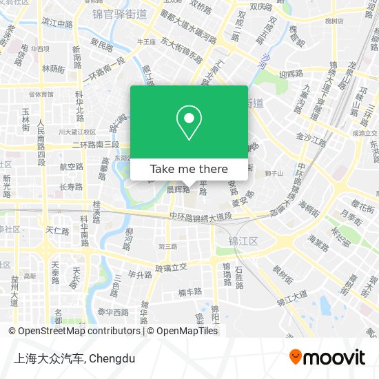 上海大众汽车 map
