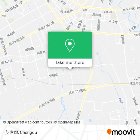 英发廊 map