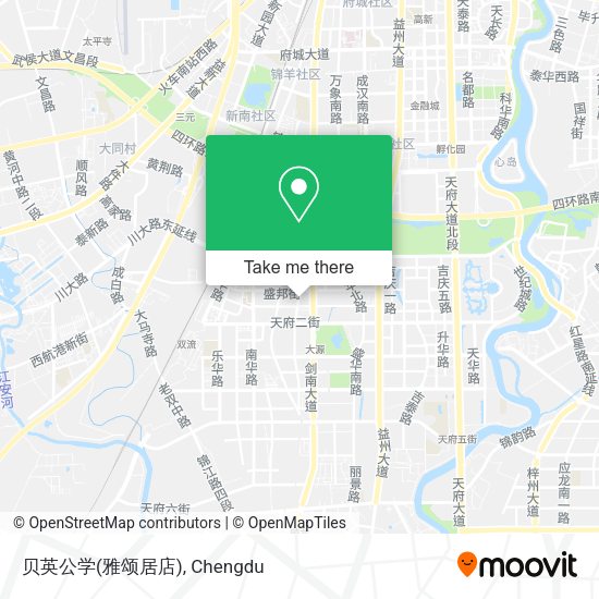 贝英公学(雅颂居店) map