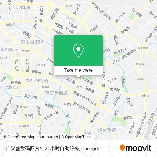 广兴盛数码图片社24小时自助服务 map