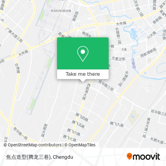 焦点造型(腾龙三巷) map