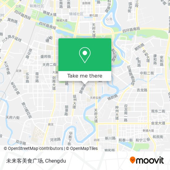 未来客美食广场 map