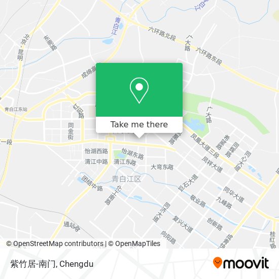 紫竹居-南门 map