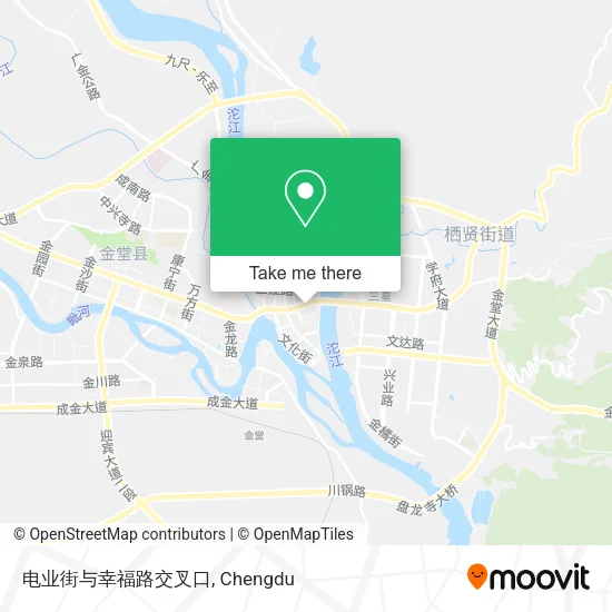 电业街与幸福路交叉口 map