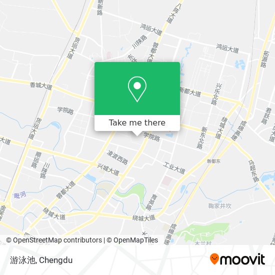 游泳池 map