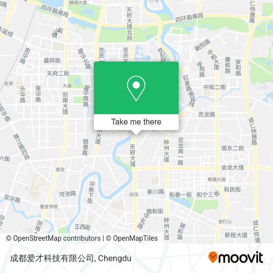 成都爱才科技有限公司 map
