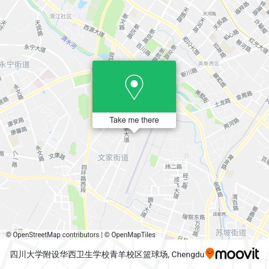 四川大学附设华西卫生学校青羊校区篮球场 map