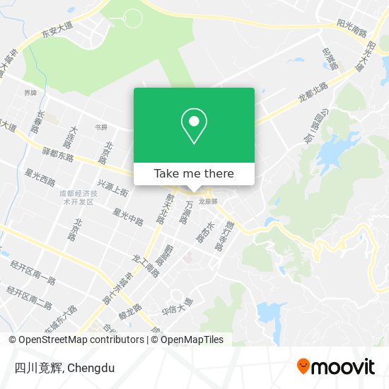 四川竟辉 map