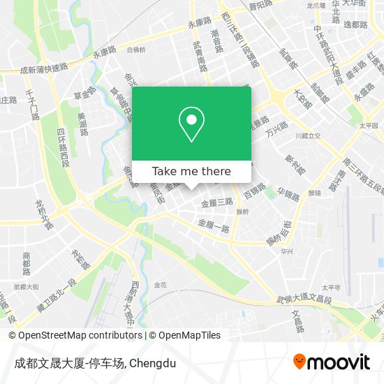 成都文晟大厦-停车场 map