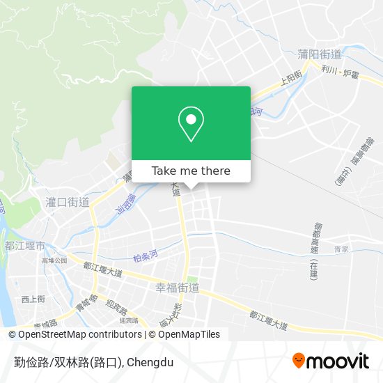 勤俭路/双林路(路口) map