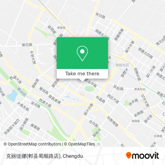 克丽缇娜(郫县蜀顺路店) map