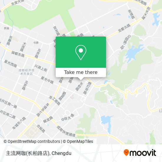 主流网咖(长柏路店) map