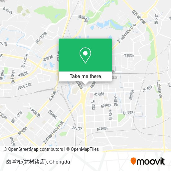 卤掌柜(龙树路店) map