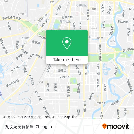 九纹龙美食便当 map