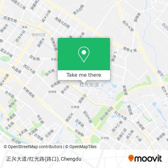 正兴大道/红光路(路口) map