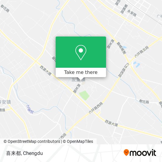 喜来都 map