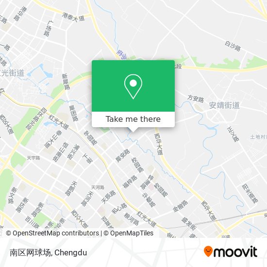 南区网球场 map