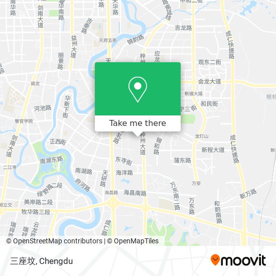 三座坟 map