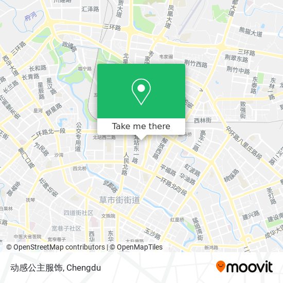 动感公主服饰 map