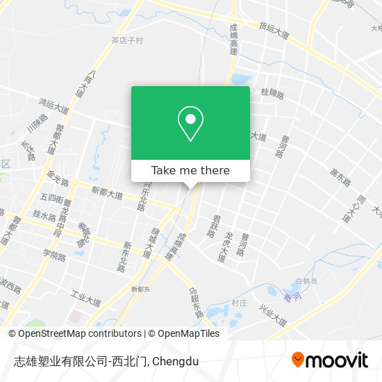 志雄塑业有限公司-西北门 map