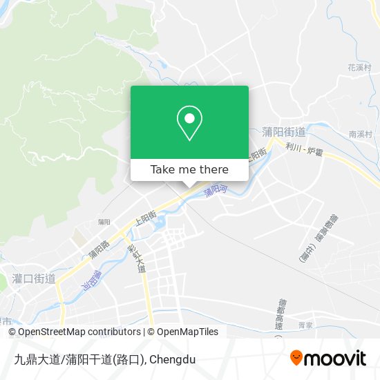 九鼎大道/蒲阳干道(路口) map