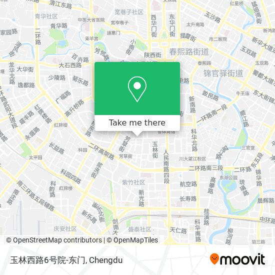 玉林西路6号院-东门 map