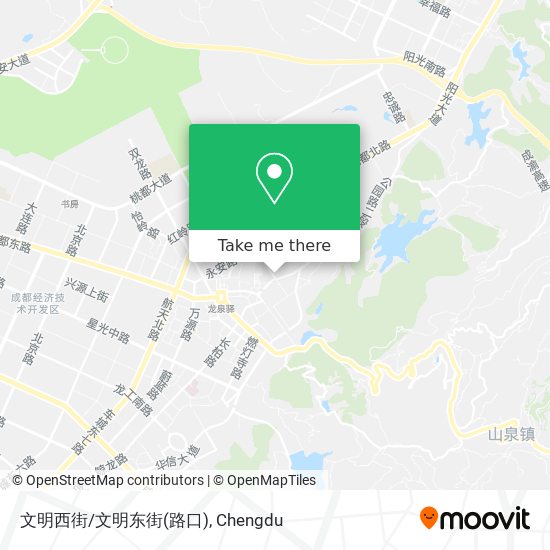 文明西街/文明东街(路口) map