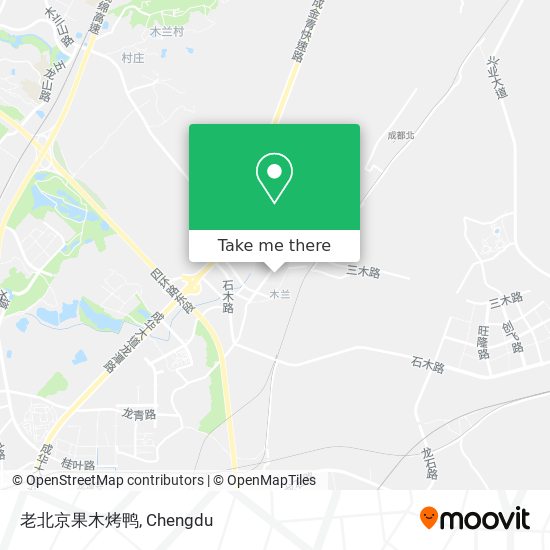 老北京果木烤鸭 map