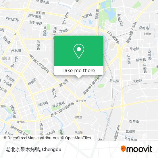 老北京果木烤鸭 map