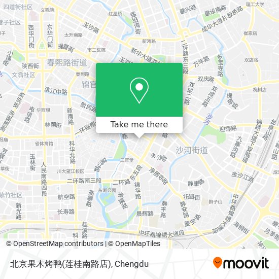 北京果木烤鸭(莲桂南路店) map