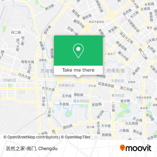 居然之家-南门 map