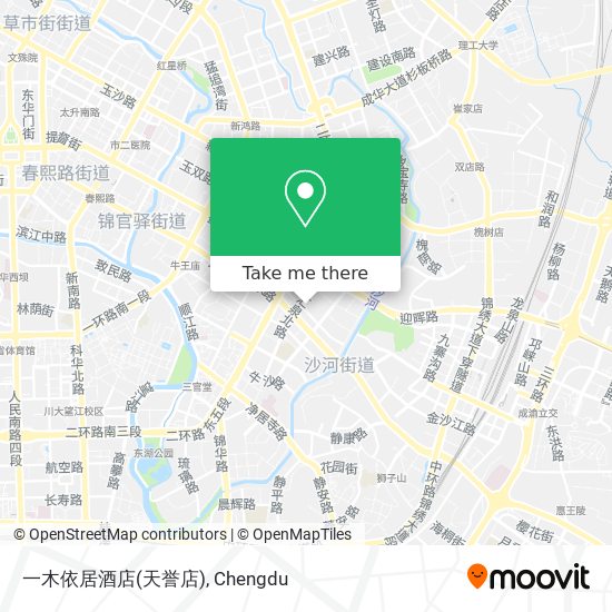 一木依居酒店(天誉店) map