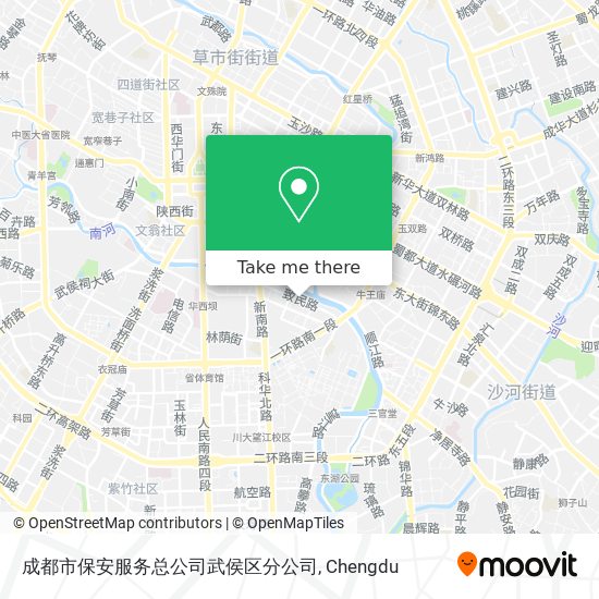 成都市保安服务总公司武侯区分公司 map