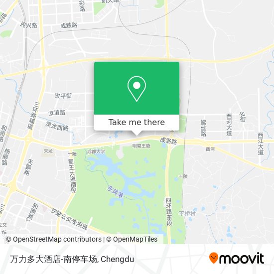 万力多大酒店-南停车场 map