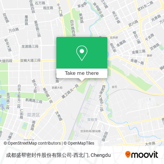 成都盛帮密封件股份有限公司-西北门 map