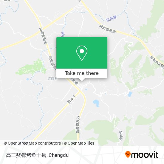 高三僰都烤鱼干锅 map