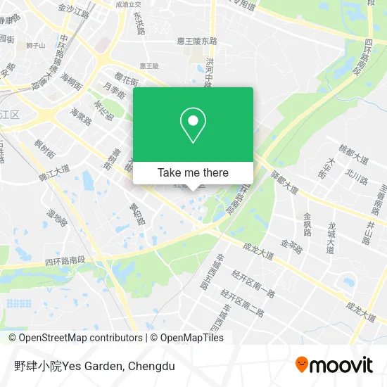 野肆小院Yes Garden map