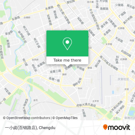 一小卤(百锦路店) map
