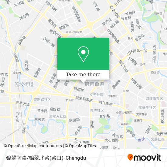 锦翠南路/锦翠北路(路口) map