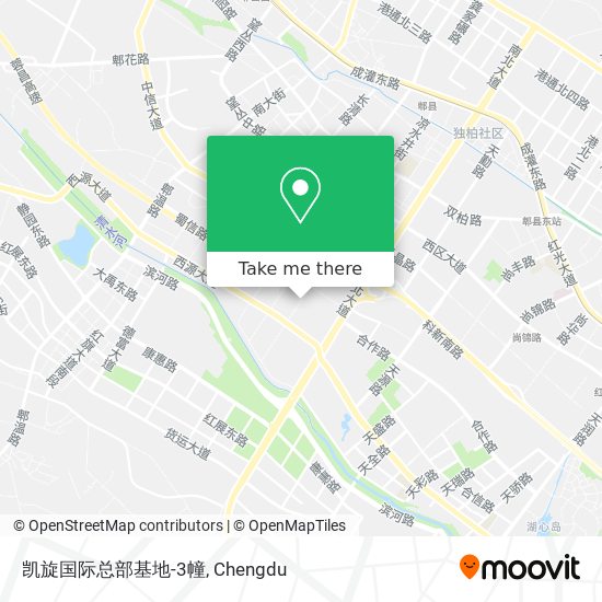 凯旋国际总部基地-3幢 map