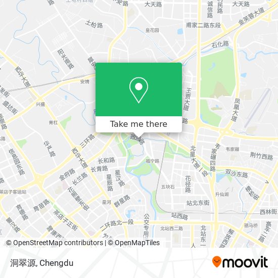 洞翠源 map