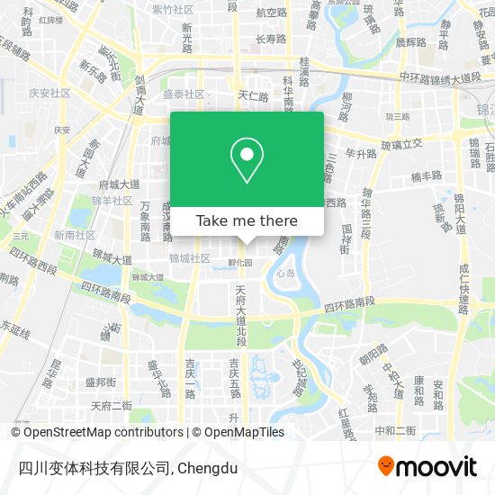四川变体科技有限公司 map