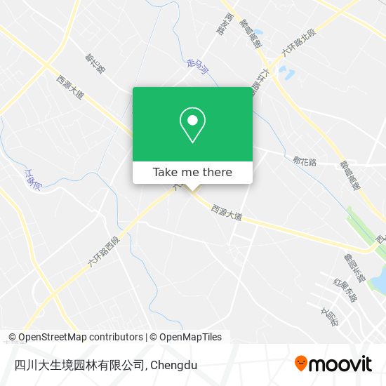 四川大生境园林有限公司 map