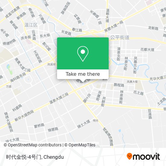时代金悦-4号门 map