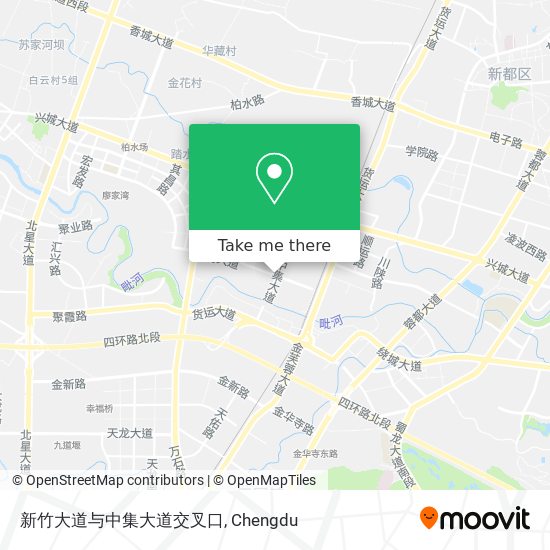 新竹大道与中集大道交叉口 map