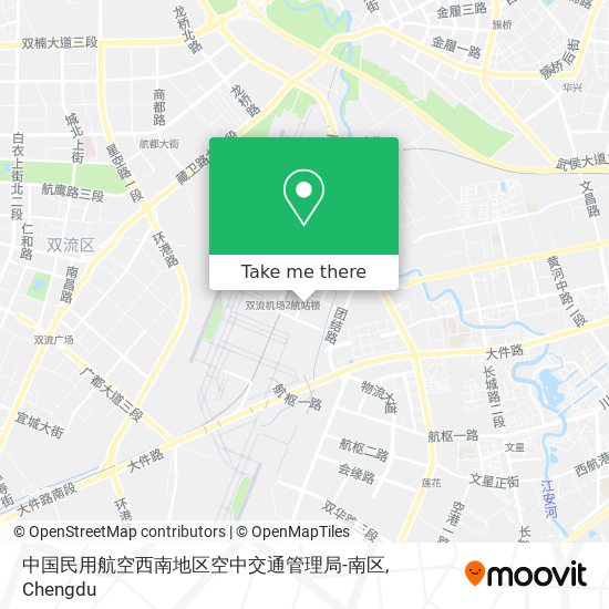 中国民用航空西南地区空中交通管理局-南区 map