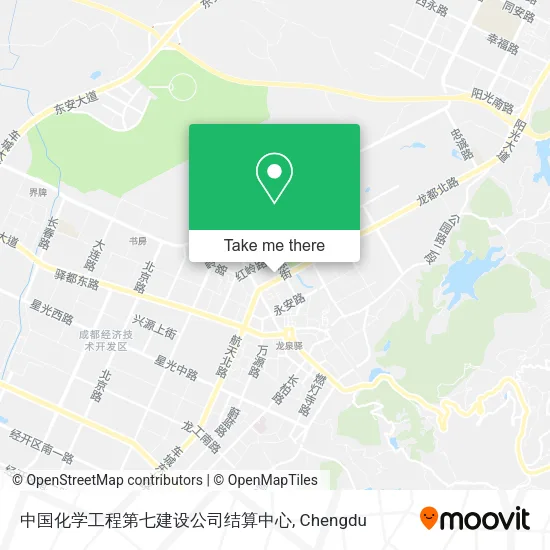 中国化学工程第七建设公司结算中心 map