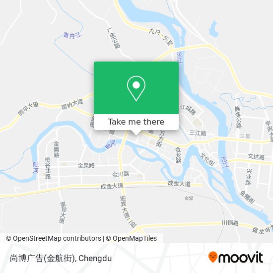 尚博广告(金航街) map
