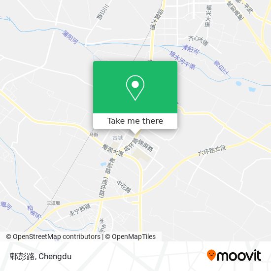 郫彭路 map