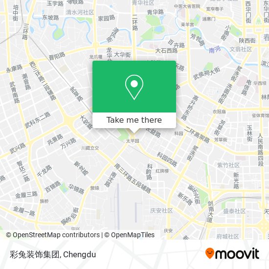 彩兔装饰集团 map